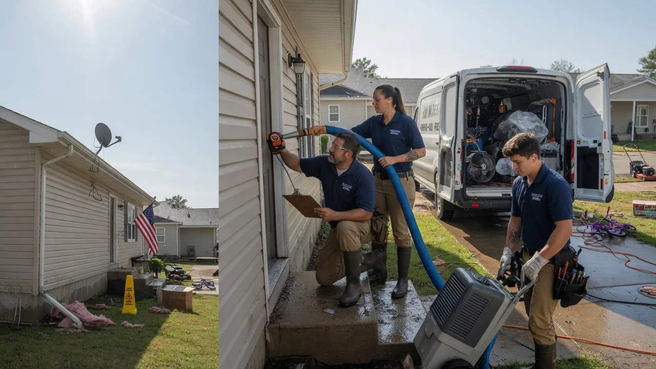 Ceiling Water Damage Restoration in Smithfield, VA near me